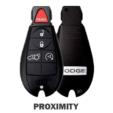2011-2013 Dodge Durango / 5-Button Fobik Key / FCC ID: IYZ-C01C / PN: 05026538AK / Keyless Go Fobik (Refurbished)