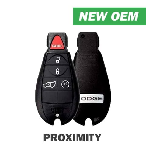2011-2013 Dodge Durango / 5-Button Fobik Key / FCC ID: IYZ-C01C / PN: 05026538AK / Keyless Go Fobik (OEM)