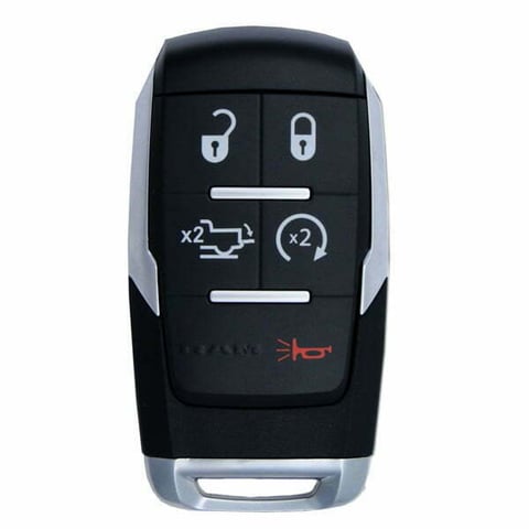 2019-2021 Dodge Ram Pickup HD 2500 Longhorn / 5-Button Smart Key / PN: 68375456AB / FCC ID: GQ4-76T (Aftermarket)