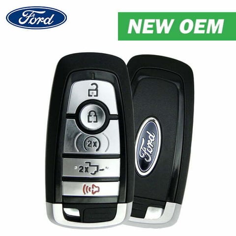 2017-2023 Ford F-Series Bronco / 5-Button Smart Key w/ Tailgate / PEPS / FCC ID: M3N-A2C93142600 / PN: 164-R8166 (OEM)