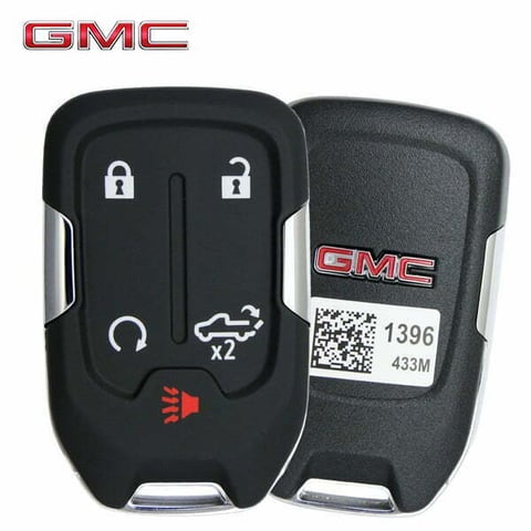 2019-2021 GMC Sierra / 5-Button Smart Key / FCC ID: HYQ1EA / PN: 13591396 (Refurbished)