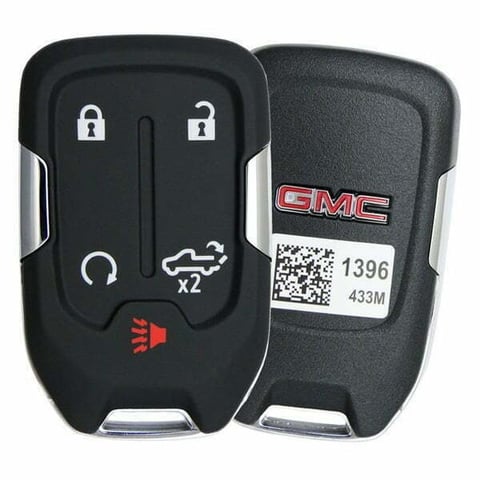 2021 GMC Sierra / 5-Button Smart Key / PN: 13522904 / HYQ1ES (Refurbished)