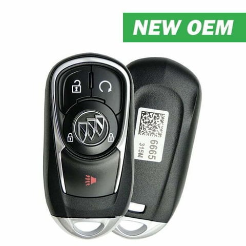 2017-2018 Buick Encore / Smart PEPS Key 4-Button Remote Start / PN: 13532383 / HYQ4AA (OEM)