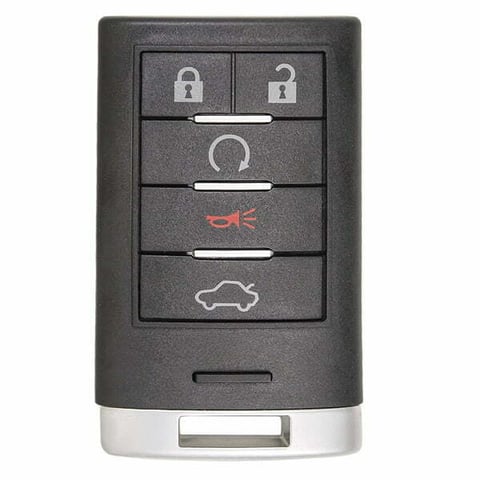 2008-2014 Cadillac CTS STS / 5-Button Smart Key / FCC ID: M3N5WY7777A / PN: 25943676 (Aftermarket)