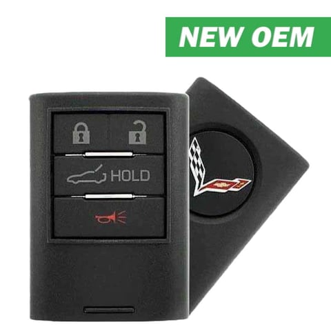 2014-2015 Chevrolet Corvette / 4-Button Smart Key / FCC ID: G09C04EEC4P / PN: 22779879 (OEM)
