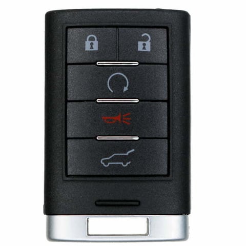 2010-2015 Cadillac SRX ATS XTS / 5-Button Smart Key / NBG009768T (Aftermarket)