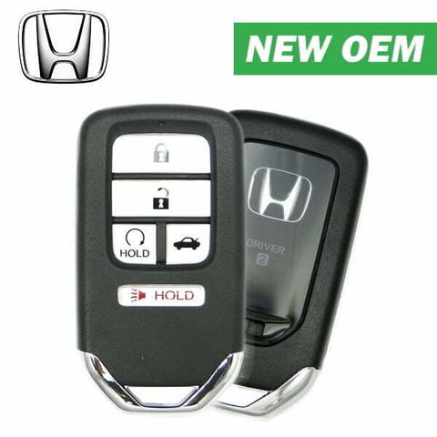 2018-2020 Honda Accord / 5-Button Smart Key / PN: 72147-TVA-A31 / CWTWB1G0090 (Driver 2) (OEM)