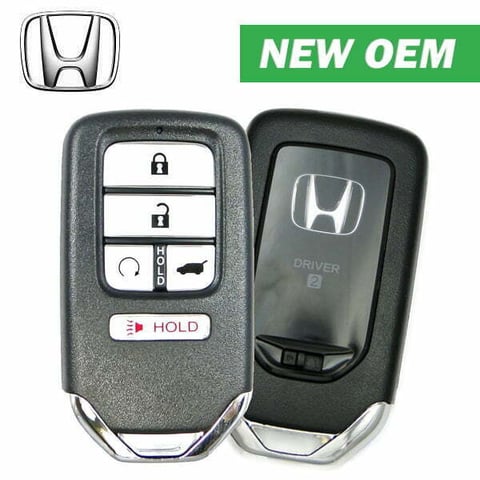 2019-2020 Honda Passport Pilot / 5-Button Smart Key / w/ Hatch / PN: 72147-TG7-AB1 / KR5V44 KR5T44 (Driver 2) (OEM)
