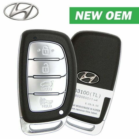 2016-2017 Hyundai Tucson / 4-Button Smart Key / PN: 95440-D3100NNA / TQ8-FOB-4F07 (OEM)