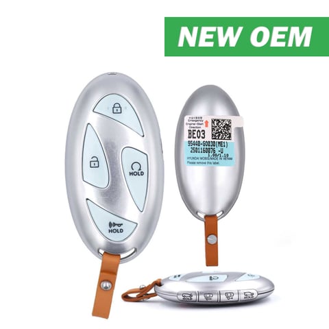 2025-2026 Hyundai IONIQ / 8-Button Smart Key / FCC ID: TQ8-FOB-4FA2U44 / PN: 95440-GO030 (OEM)
