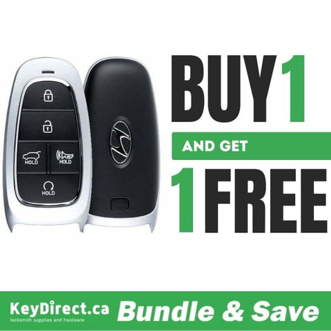 BUY 1 GET 1 FREE / 2021-2024 Hyundai Tucson / 5-Button Smart Key / FCC ID: TQ8-FOB-4F27 / PN: 95440-N9072 (Refurbished)