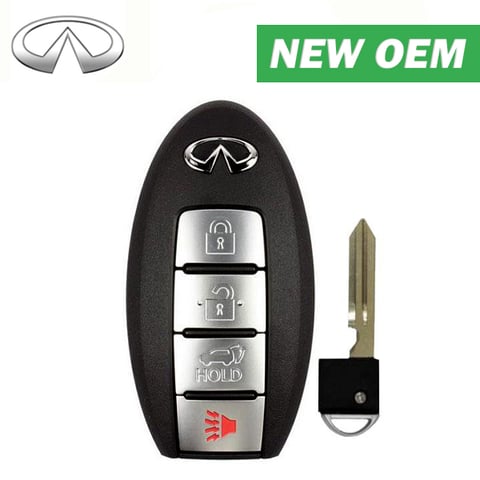 2010-2017 Infiniti FX37 FX35 QX70 / 4-Button Smart Key / FCC ID: KR55WK49622 / PN: 285E3-1CA7D (OEM)