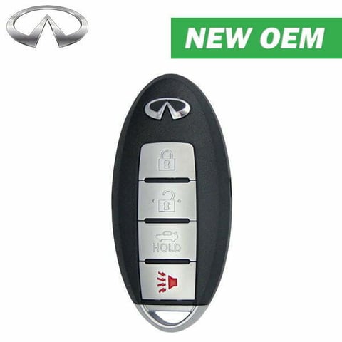 2016-2020 Infiniti Q50 Q60 / 4-Button Smart Key / PN: 285E3-4HB0C / KR5S180144204 (OEM)