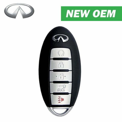 2016-2017 Infiniti QX60 / 5-Button Smart Key / PN: 285E3-9NF5A / KR5S180144014 / IC 204 (OEM)