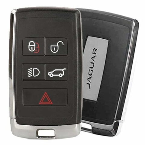 2019-2023 Jaguar E-Pace / 5-Button Smart Key / PN: J9D3-15K601-CC / FCC ID: KOBJXF18A (Refurbished)