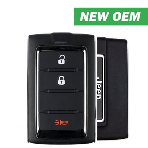 2021-2023 Jeep Grand Cherokee / 3-Button Smart Key / FCC ID: M3NWXF0B1 / PN: 68377529AA (OEM)