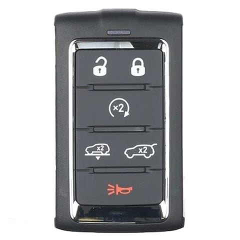 2021-2023 Jeep Grand Wagoneer Grand Cherokee / 6-Button Smart Key / PN: 68516738AA / M3NWXF0B1 (Aftermarket)