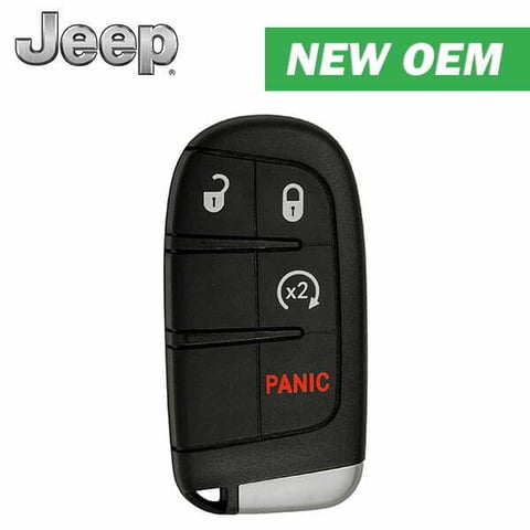 2014-2020 Jeep Grand Cherokee / 4-Button Smart Key / FCC ID: M3N40821302 / PN: 68143500AC (OEM)