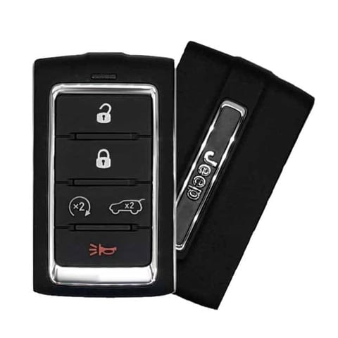 2021-2023 Jeep Grand Cherokee / 5-Button Smart Key / FCC ID: M3NWXF0B1 / PN: 68582687AB (Refurbished)