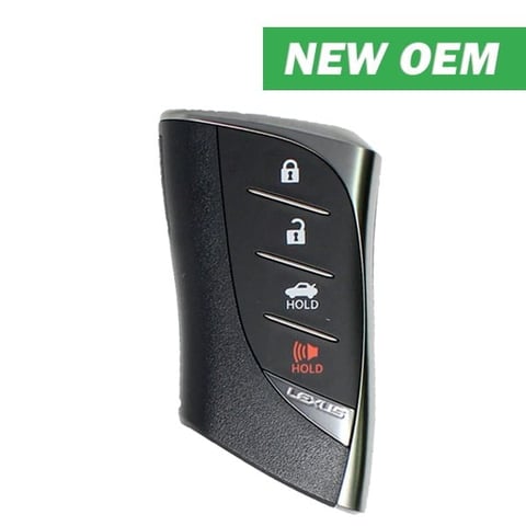 2024 Lexus LC500 / 4-Button Smart Key / FCC ID: HYQ14FBZ / PN: 8990H-11010 (OEM)