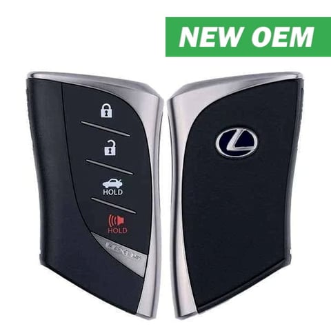 2018-2020 Lexus LS500h / 4-Button Smart Key / PN: 8990H-50020 / HYQ14FBF (Hybrid Blue Logo) (OEM)