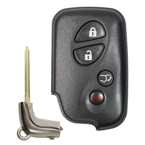 2008-2016 Lexus LX570 / RX350 / 4-Button Smart Key w/ Hatch / PN: 89904-60A00 / HYQ14AEM (Aftermarket)