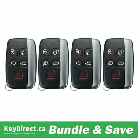 2011-2019 Jaguar / Land Rover / 5-Button Smart Key / PN: 5E0B40287 / KOBJTF10A / 315 MHz — LIOR