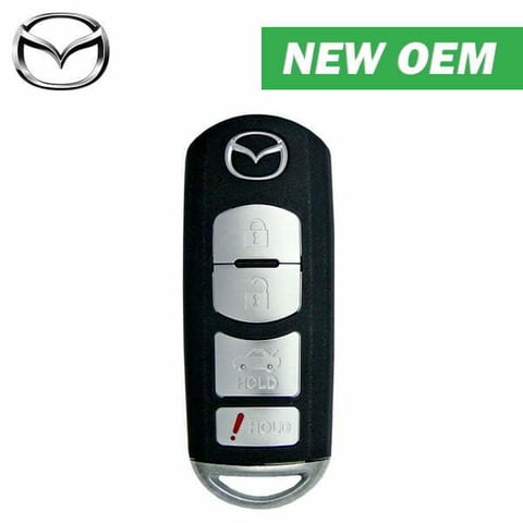 2010-2013 Mazda / 4-Button Smart Key / PN: BBY2-67-5RY / FCC ID: WAZX1T768SKE11A03 (OEM)