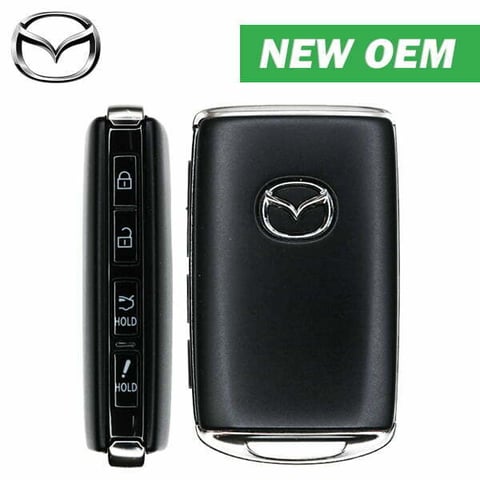 2020-2024 Mazda CX-30 CX-90 CX-50 / 4-Button Smart Key / PN: DGY2-67-5DY / FCC ID: WAZSKE11D01 (OEM)