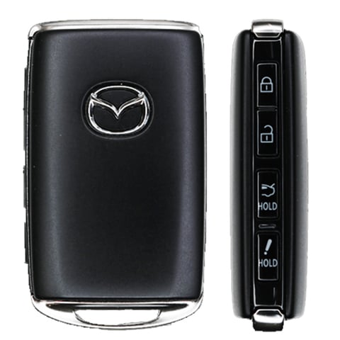 2019-2022 Mazda 3 / 4-Button Smart Key / PN: BCKA-67-5RYA / FCC ID: WAZSKE11D01 (Refurbished)