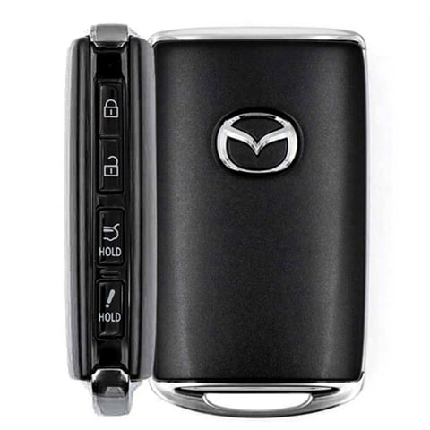 2020-2025 Mazda CX-5 CX-9 / 4-Button Smart Key / FCC ID: WAZSKE13D03 / PN: TAYB-67-5DY (Refurbished)