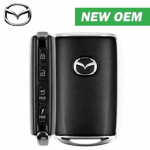 2016-2025 Mazda CX-9 CX-5 / 4-Button Smart Key / FCC ID: WAZSKE13D03 / PN: TAYB-67-5DYB (OEM)