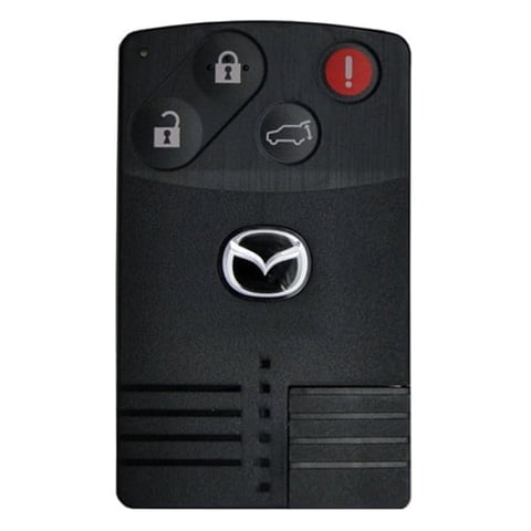 2007-2009 Mazda CX-7 CX-9 / 4-Button Smart Card Key / PN: TDY1-67-5RYA / BGBX1T458SKE11A01 (Refurbished)