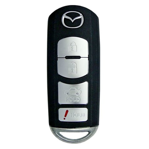 2010-2013 Mazda / 4-Button Smart Key / PN: BBY2-67-5RY / WAZX1T768SKE11A03 (Refurbished)