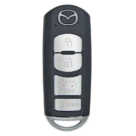 2014-2019 Mazda / 4-Button Smart Key / PN: GJY9-67-5DY / WAZSKE13D01 (Refurbished)