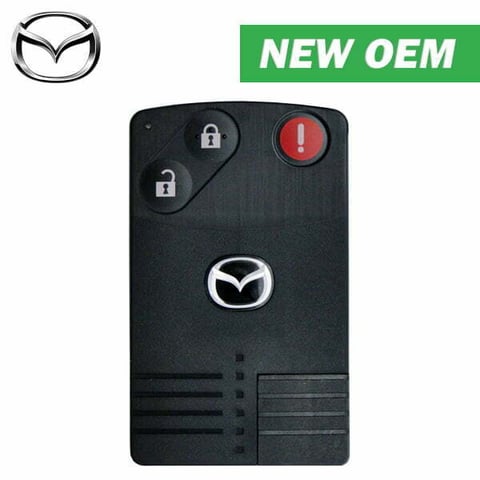 2006-2009 Mazda / 3-Button Smart Card Key / PN: TDY2-67-5RYA / BGBX1T458SKE11A01 (OEM)
