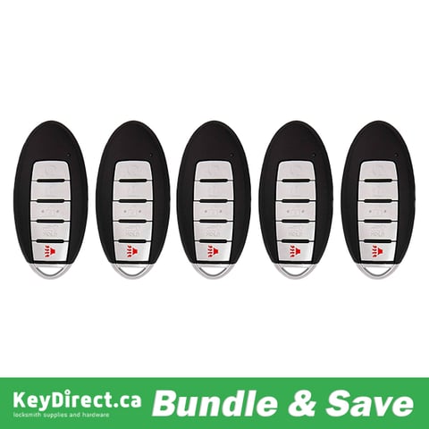 2019-2020 Nissan Pathfinder Murano / 5-Button Smart Key / PN: 285E3-9UF7A / KR5TXN7 — LIOR
