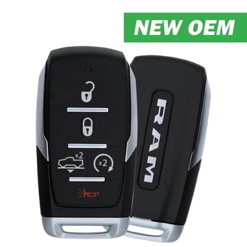 2025-2026 Dodge Ram 1500 / 5-Button Smart Key / FCC ID: OHT4882056 / PN: 68523813AA (OEM)