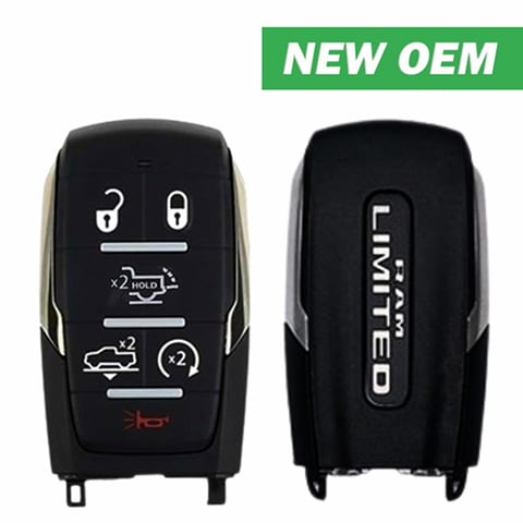 2025 Ram 1500 Limited / 6-Button Smart Key / FCC ID: OHT4882056 / PN: 68523822AA (OEM)