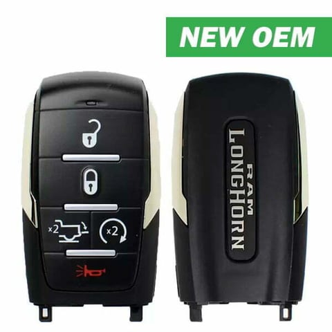 2019-2024 Dodge Ram 1500 / 5-Button Smart Key / FCC ID: OHT-4882056 / PN: 68575606AA (OEM)