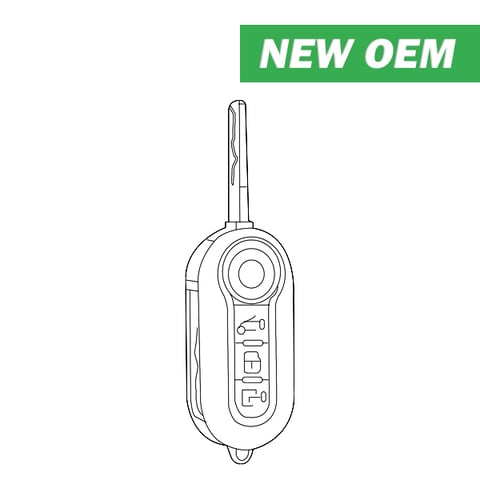 2022-2023 Ram Promaster 3500 / 4-Button Smart Key / FCC ID: M3N-40821302 / PN: 7FF22LXH-AB (OEM)
