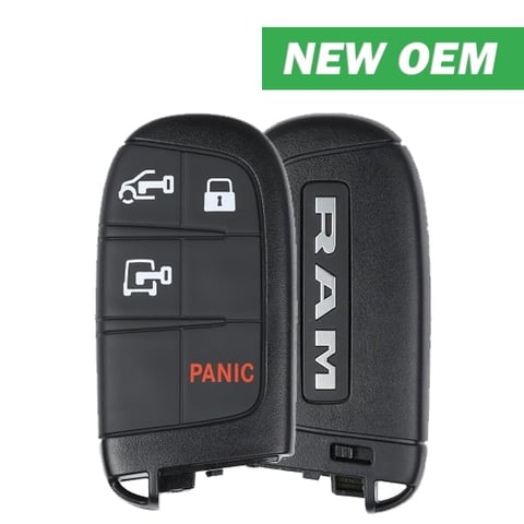 2022-2023 Ram Promaster 3500 / 4-Button Smart Key / FCC ID: M3N-40821302 / PN: 7FF24LXH-AB (OEM)