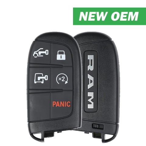 2022-2024 Ram Promaster 3500 / 5-Button Smart Key / FCC ID: M3N-40821302 / PN: 7FF25LXH-AB (OEM)