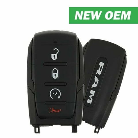 2019-2023 Dodge Ram 1500 Pickup / 4-Button Smart Key / FCC ID: OHT-4882056 / PN: 68442915AB (OEM)