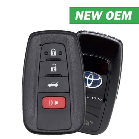 2019-2022 Toyota Avalon Hybrid / 4-Button Smart Key / PN: 8990H-07090 / FCC ID: HYQ14FEB-0351 (OEM)