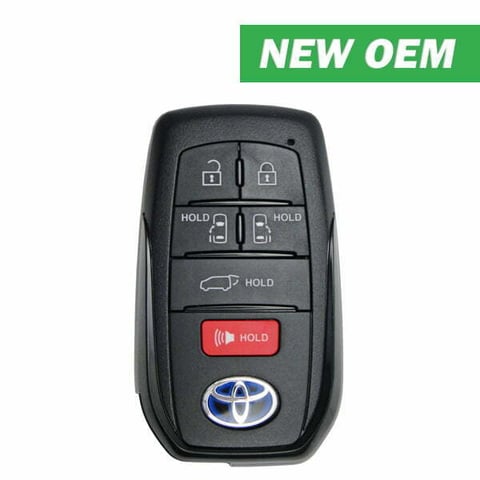 2021-2023 Toyota Sienna / 5-Button Smart Key / PN: 8990H-08020 / FCC ID: HYQ14FBX-3041 (OEM)