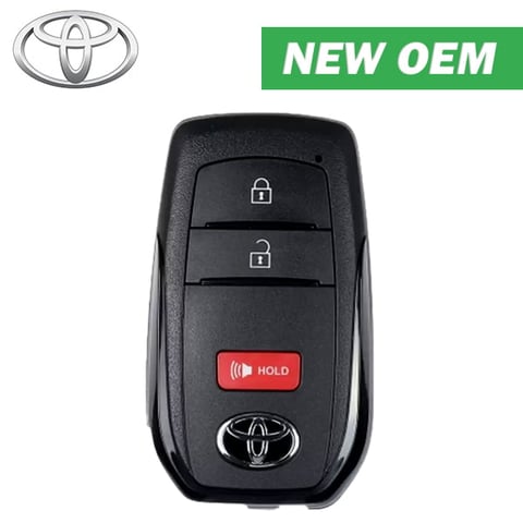 2022-2025 Toyota Corolla Cross / 3-Button Smart Key / FCC ID: HYQ14FBW / PN: 8990H-0A010 (OEM)