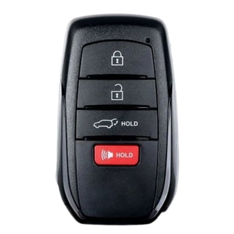 2022-2025 Toyota Corolla Cross / 4-Button Smart Key / FCC ID: 1551A-14FBW / PN: 8990H-0A020 (Aftermarket)