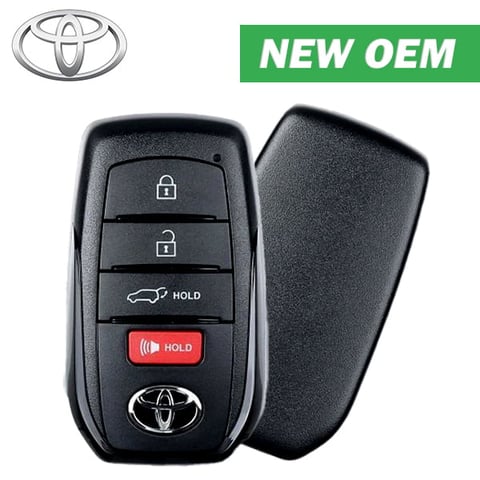 2022-2025 Toyota Corolla Cross / 4-Button Smart Key / FCC ID: 1551A-14FBW / PN: 8990H-0A020 (OEM)