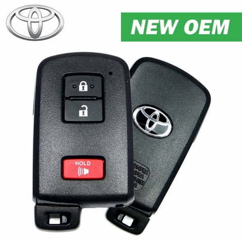 2015-2022 Toyota / 3-Button Smart Key / FCC ID: HYQ14FBB-0010 / PN: 89904-35060 (OEM)